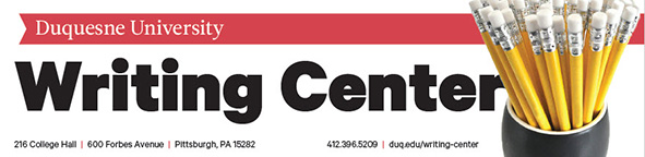 Duquesne University Writing Center Logo